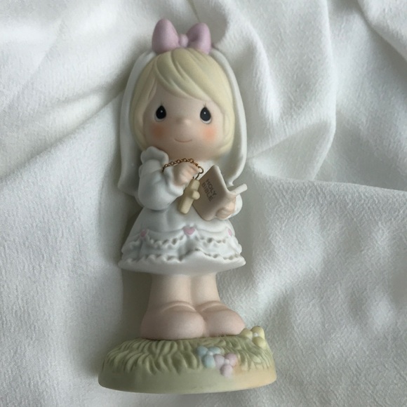 Precious Moments First Communion ceramic figurine